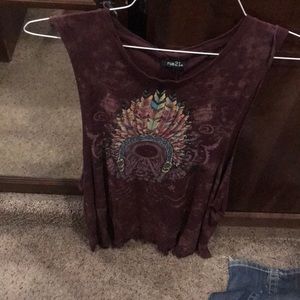 Indian headdress shirt